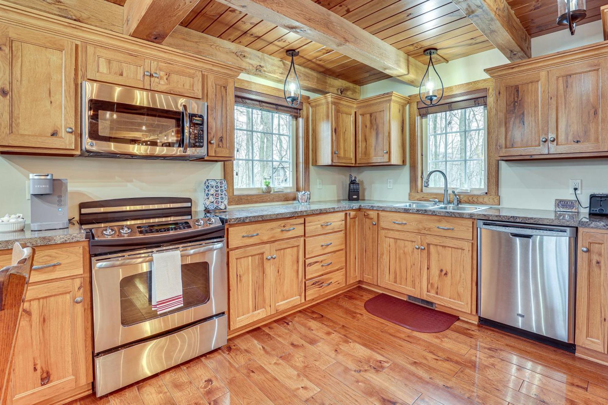 Happy Haven Hill Cabin With Patio And Fire Pit! Villa Dundee Luaran gambar